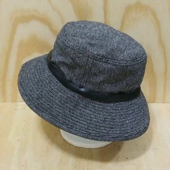Banana Republic Tweed Bucket Hat Sz Small/Med ( Unisex ) - Picture 3 of 6